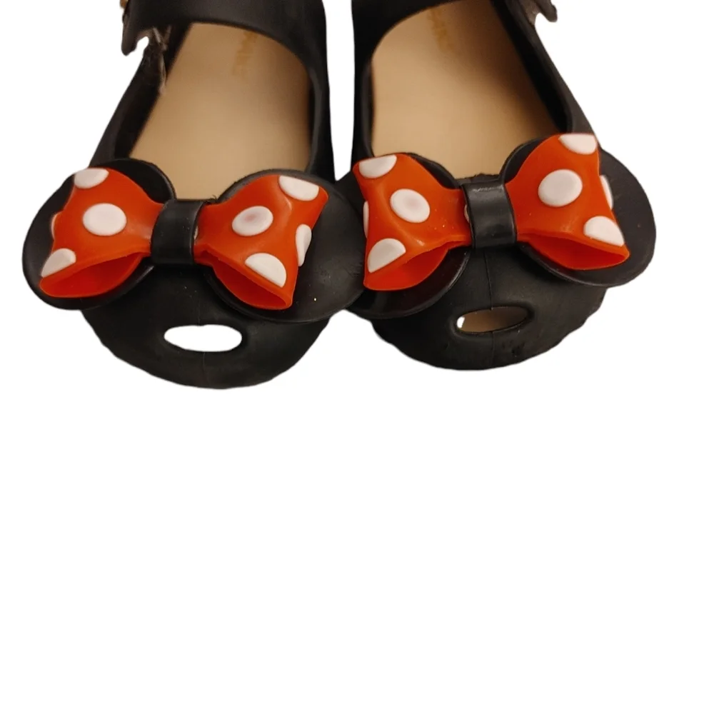 Toddler Girls' Size 8 Disney Minnie Mouse Mary Jane Velcroe Ballet Flats